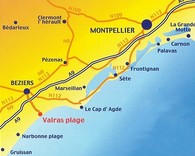 carte région Hérault